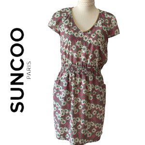 NWOT Suncoo Paris Floral Dress Sz S